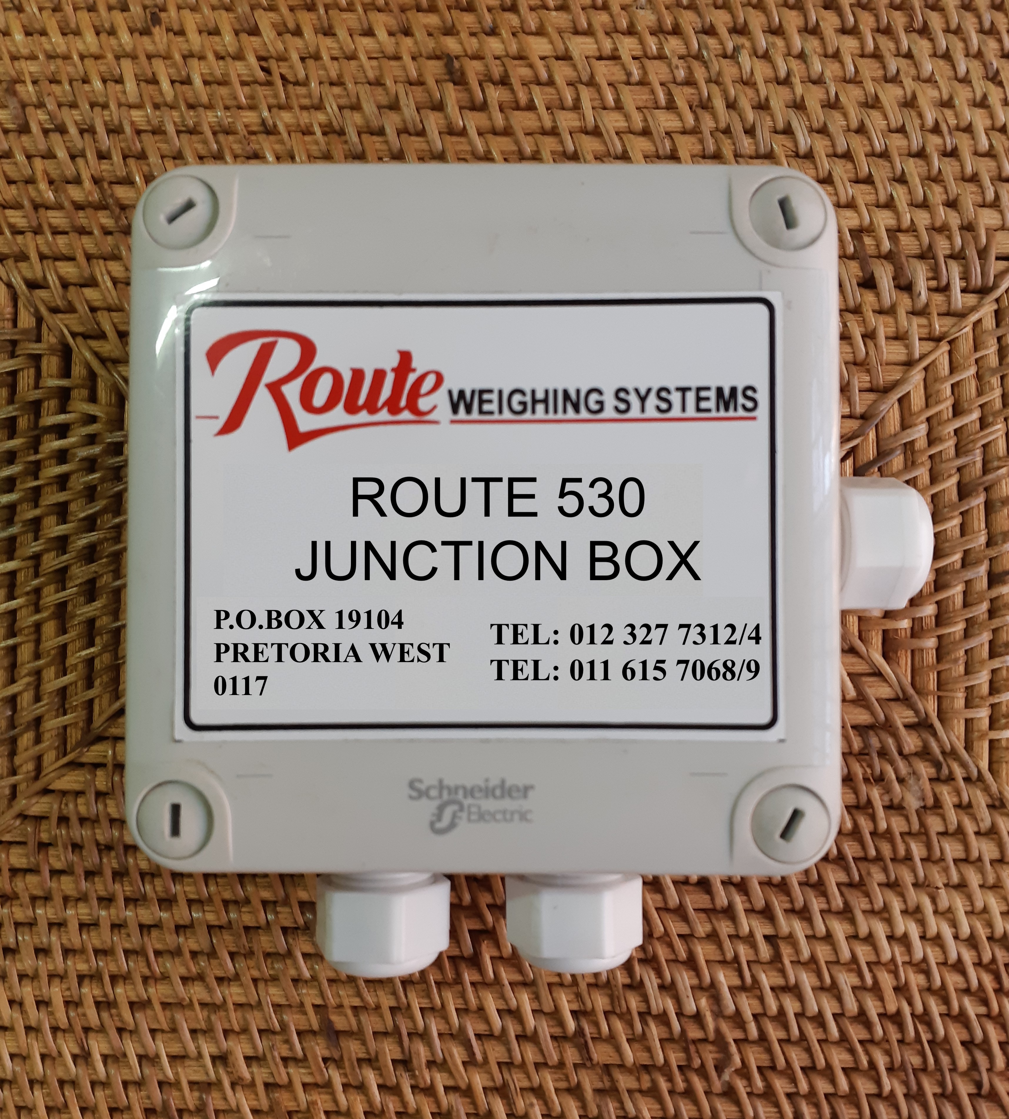 Route 530 Junction Box for terminating Loadcells